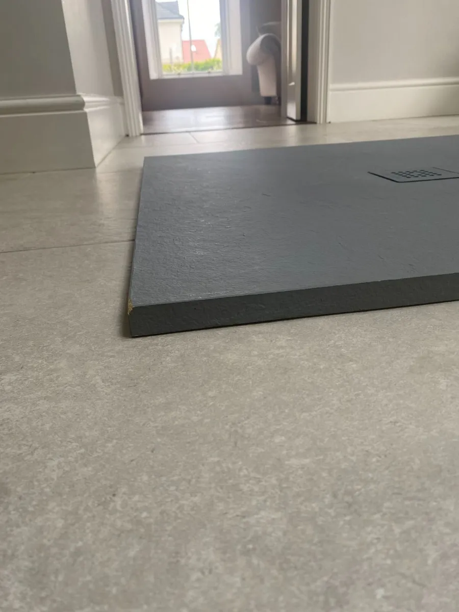 Genuine Slate Shower Tray - Natural Stone Finish - Image 3