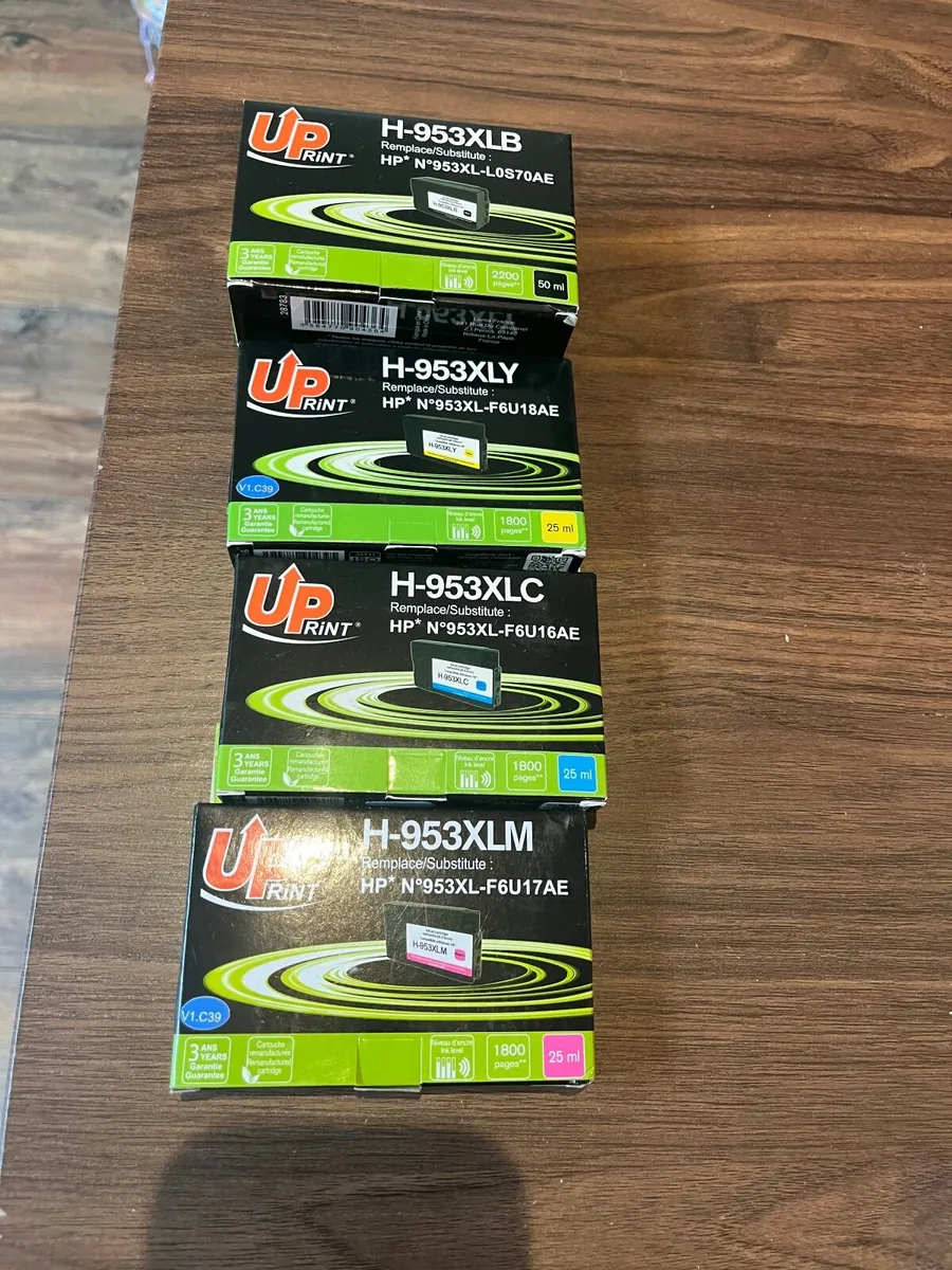 Set of compatible HP 953XL Colour Ink Cartridges - Image 1