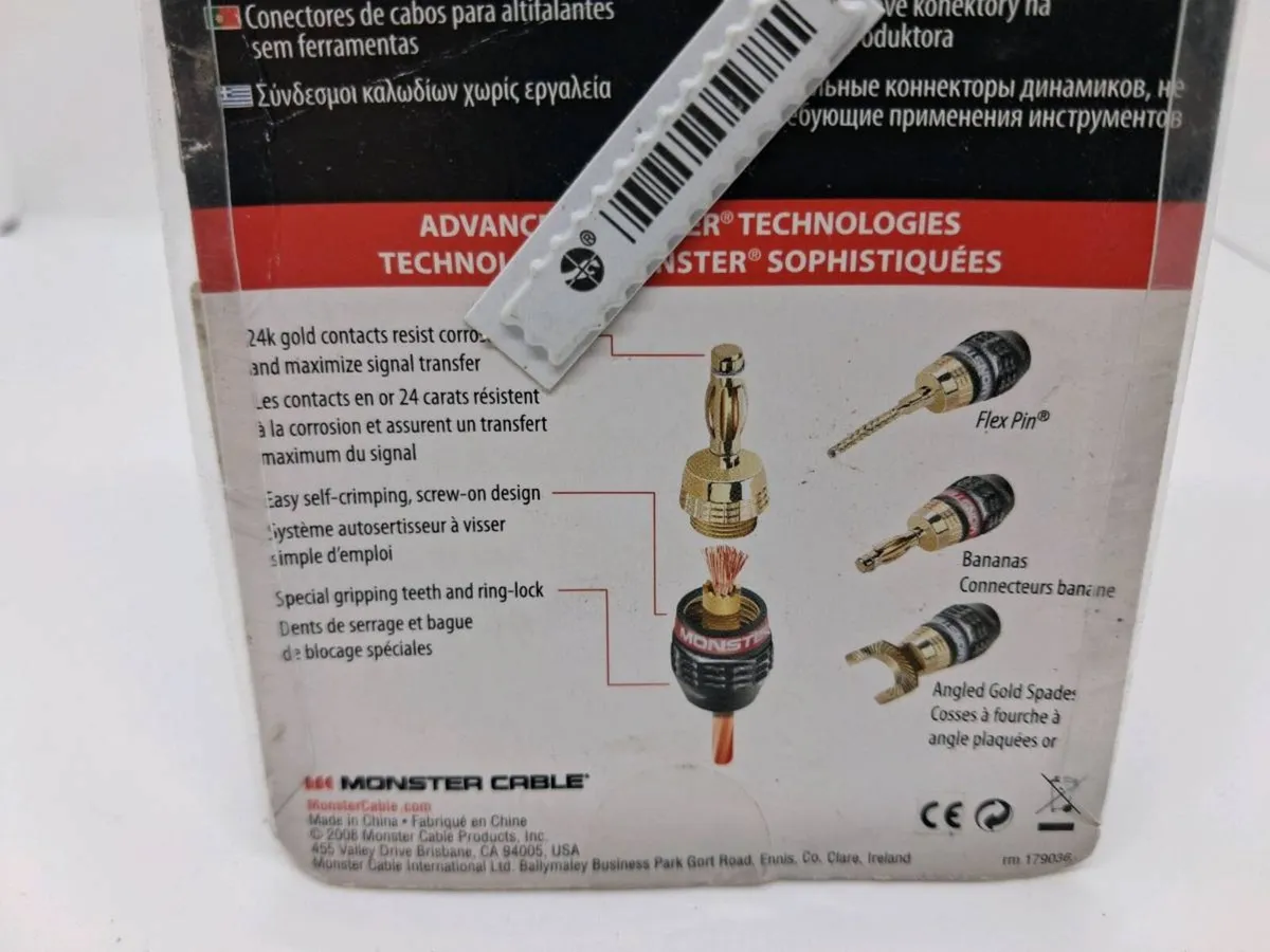 Postage - 7 Packs x Monster Cable Quick Lock Angle - Image 3