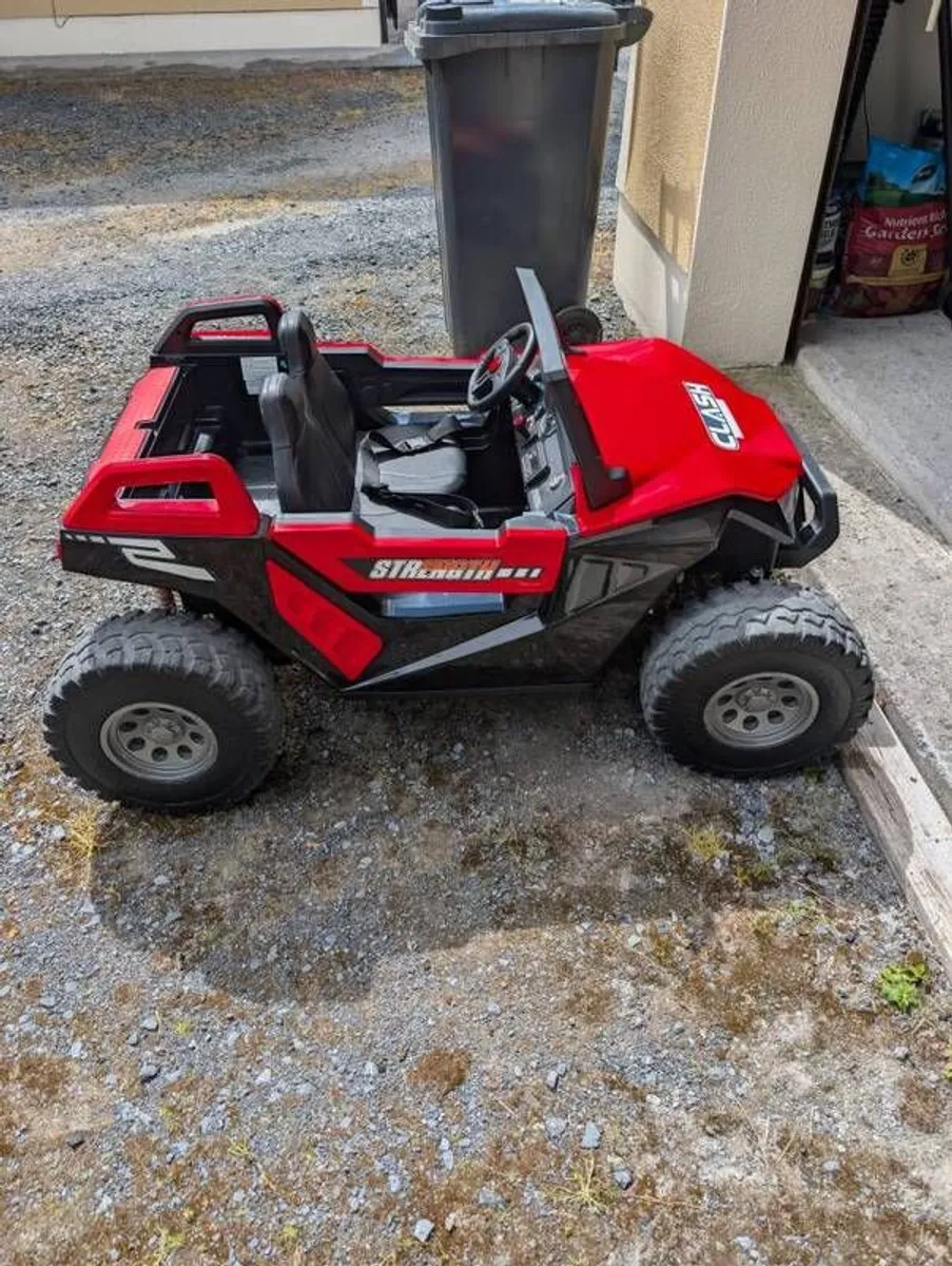 kids clash XL 24v ride on buggy - Image 1