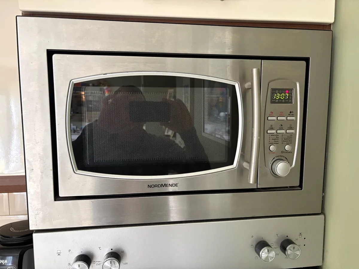 Built in microwave and grill