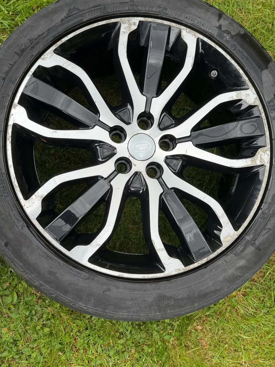 GENUINE RANGE ROVER 21” OEM ALLOYS – QUICK SALE - Image 4