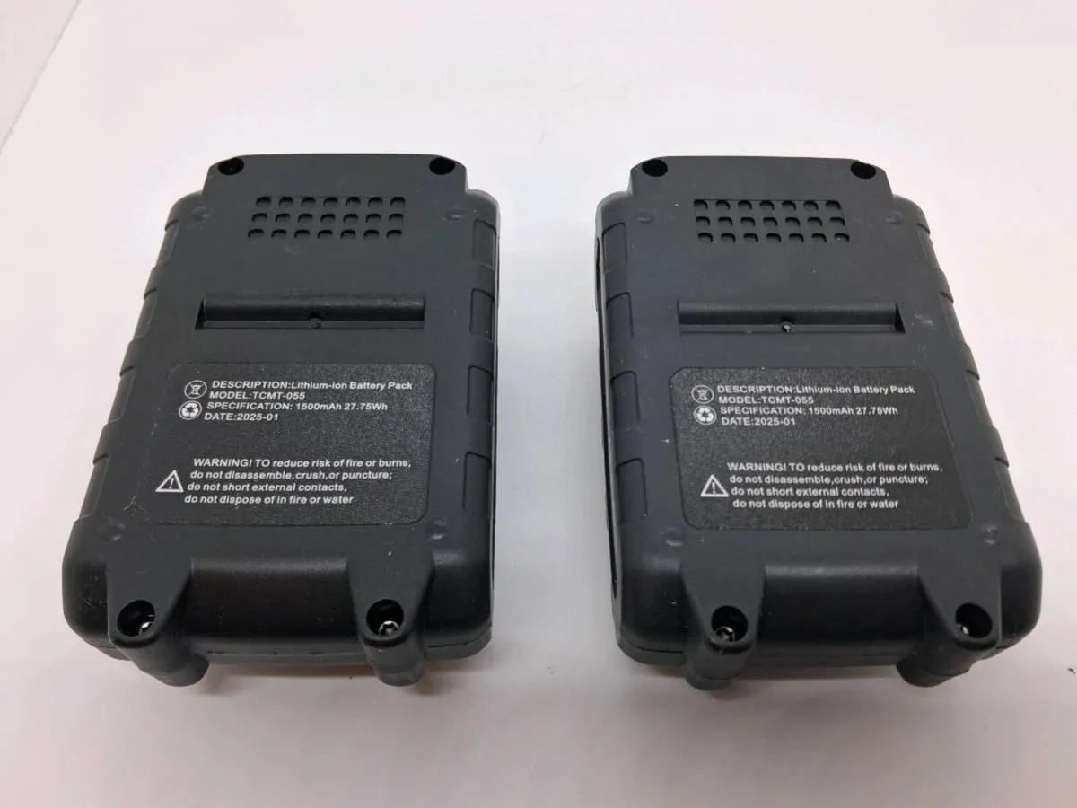Postage -2 x Batteries CHENTIANXIA  Model TCMT-055 - Image 3
