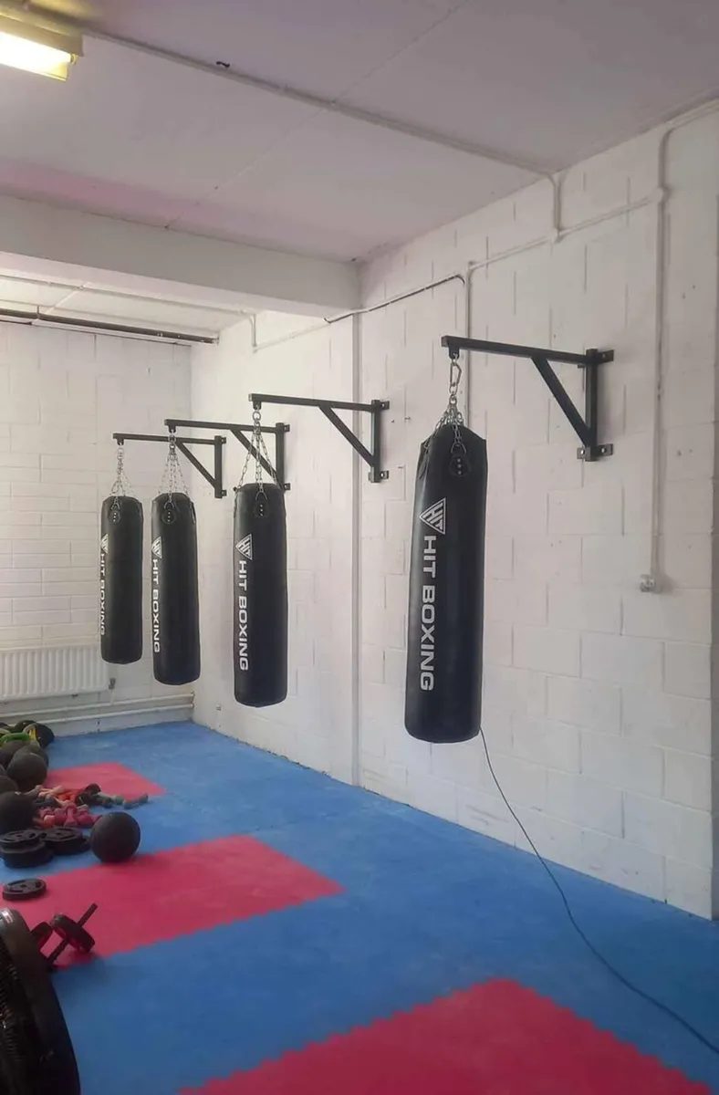 Boxing bag brackets