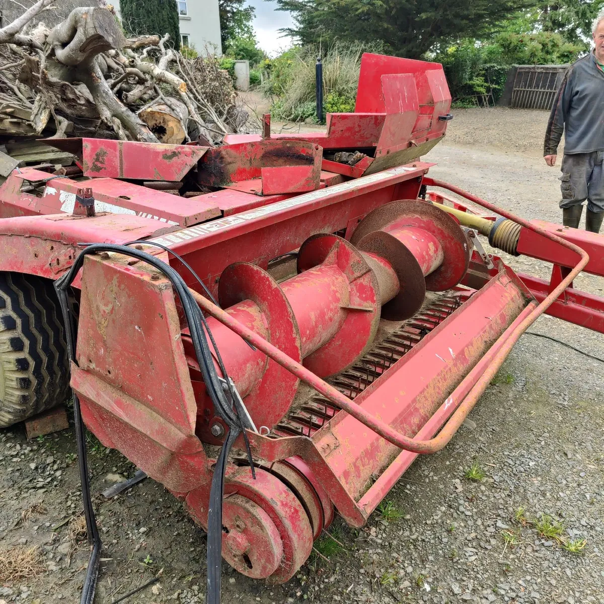 Silage harvester for parts - Image 3