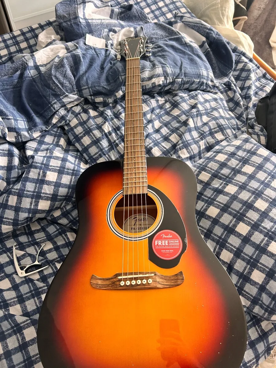 Fender FA-125 Dreadnought, Sunburst - Image 2