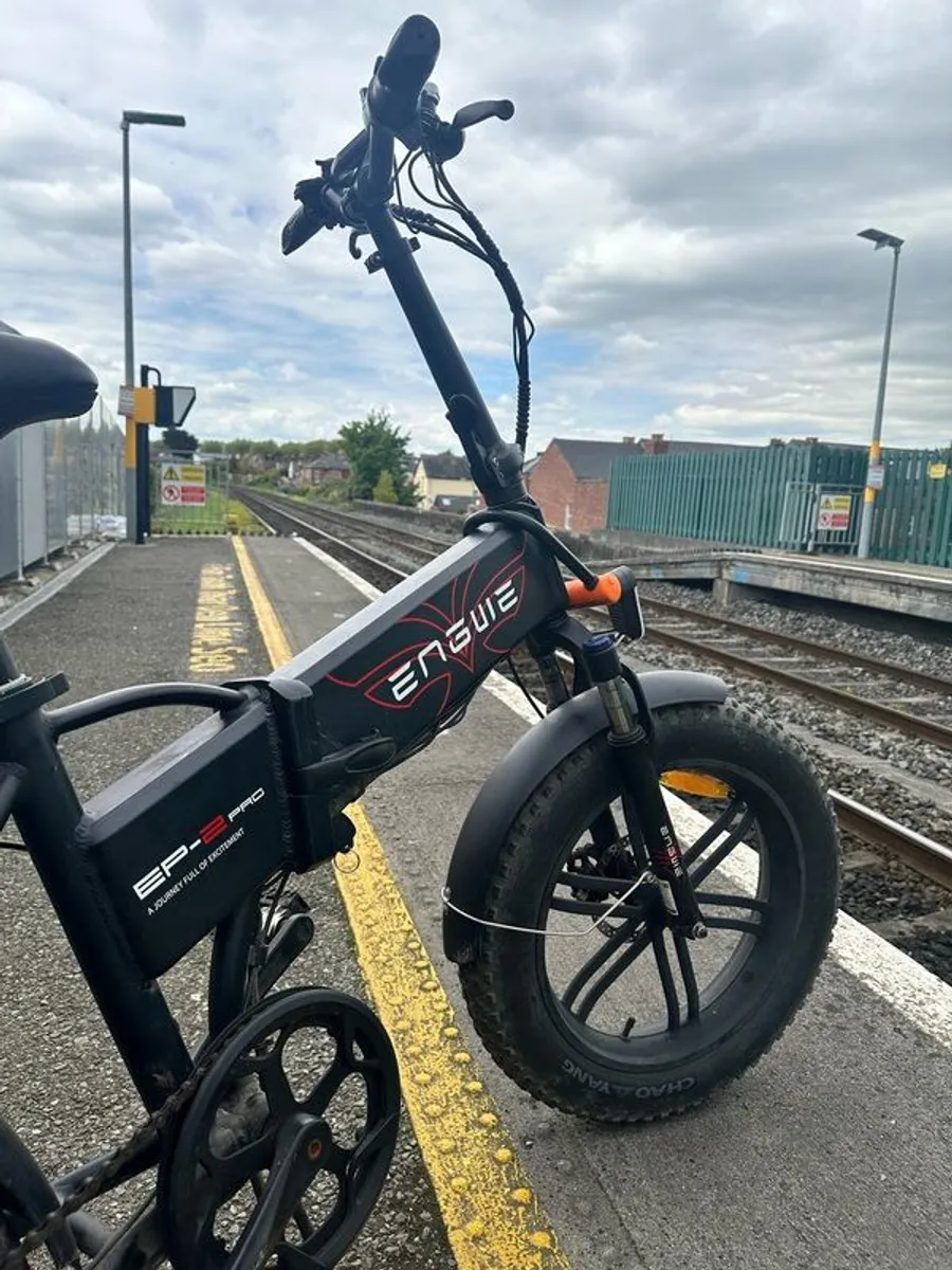 ENGWE EP2 Pro, Very Good Condition, 2000mil mileage,Powerful Folding Fat-Tyre E-Bike - Image 3