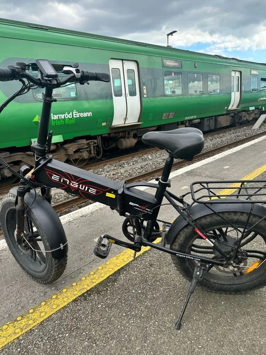 ENGWE EP2 Pro, Very Good Condition, 2000mil mileage,Powerful Folding Fat-Tyre E-Bike - Image 4