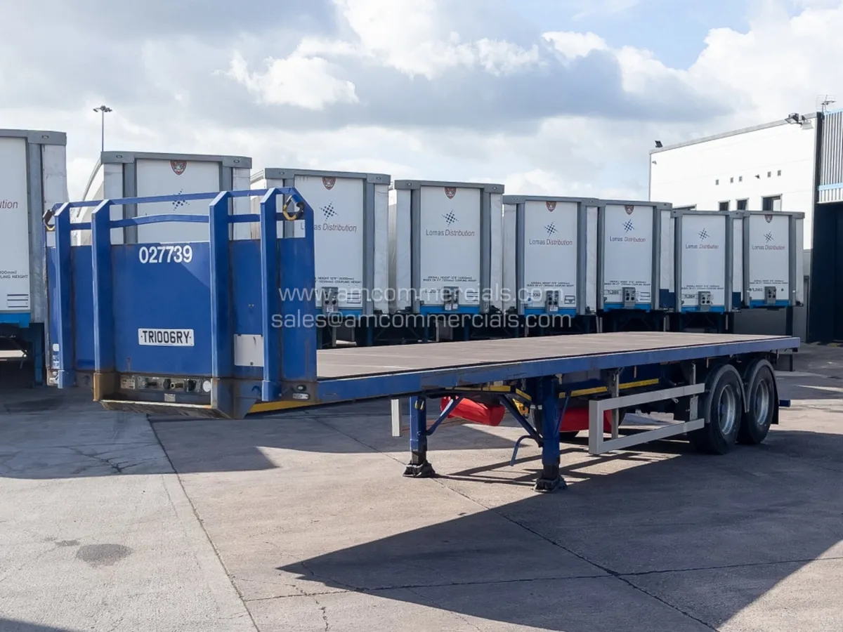 2014 MONTRACON URBAN FLATBED TRAILER - Image 3