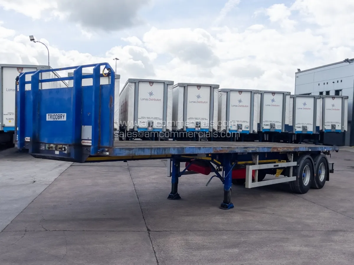 2014 MONTRACON URBAN FLATBED TRAILER - Image 3