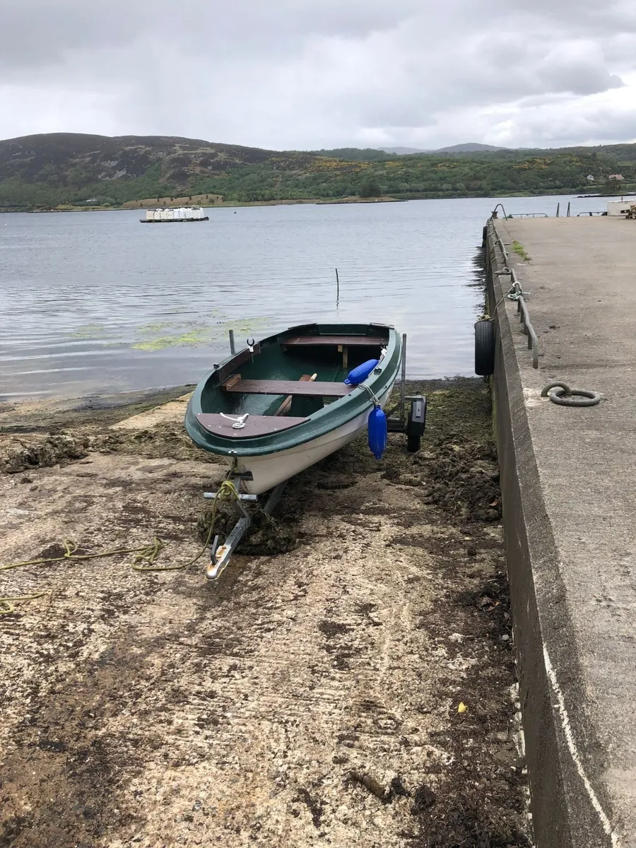 14ft grp Boat and trailer - Image 1