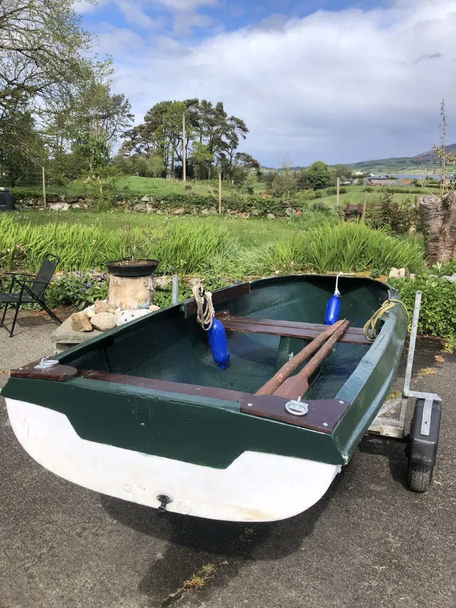 14ft grp Boat and trailer - Image 2