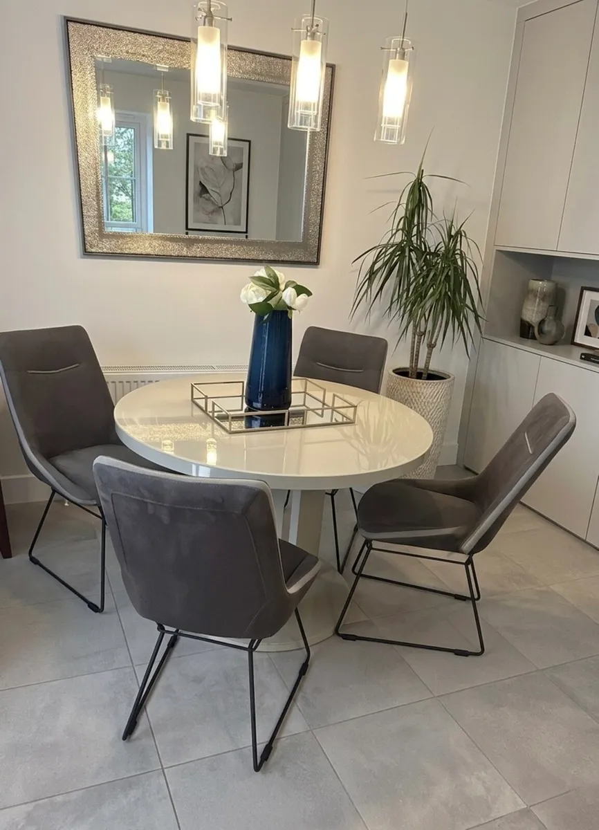4xVida Living Dinning Chairs ProfessionallyCleaned - Image 1