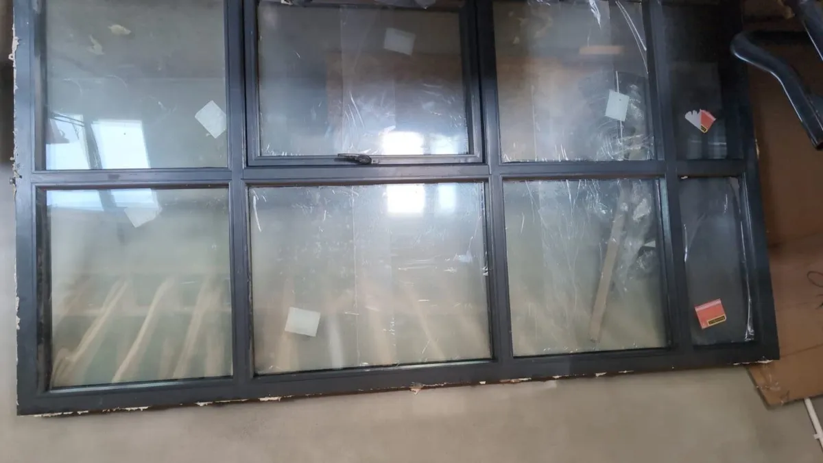 Triple glazed anthracite grey window - Image 1