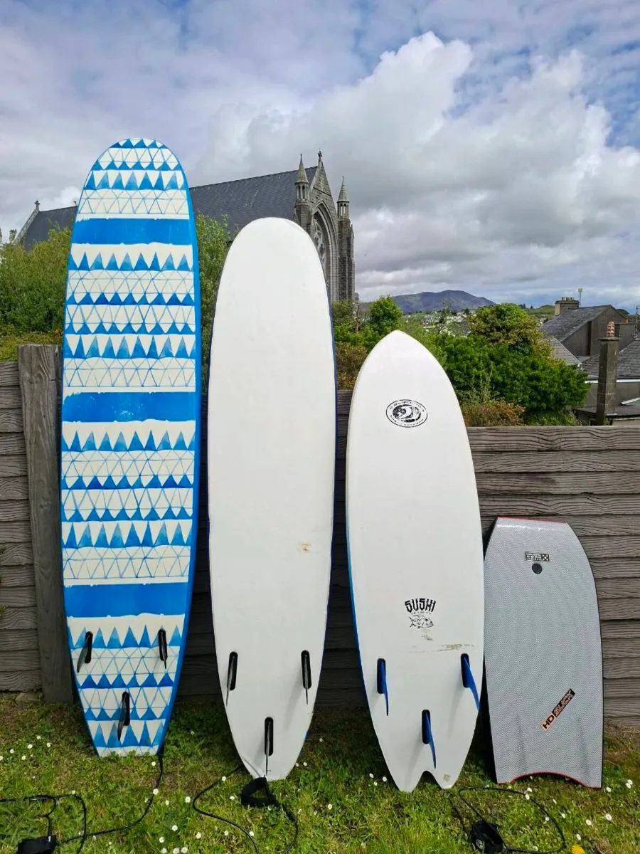 9 ft 8ft and 6 ft surfboards - Image 2