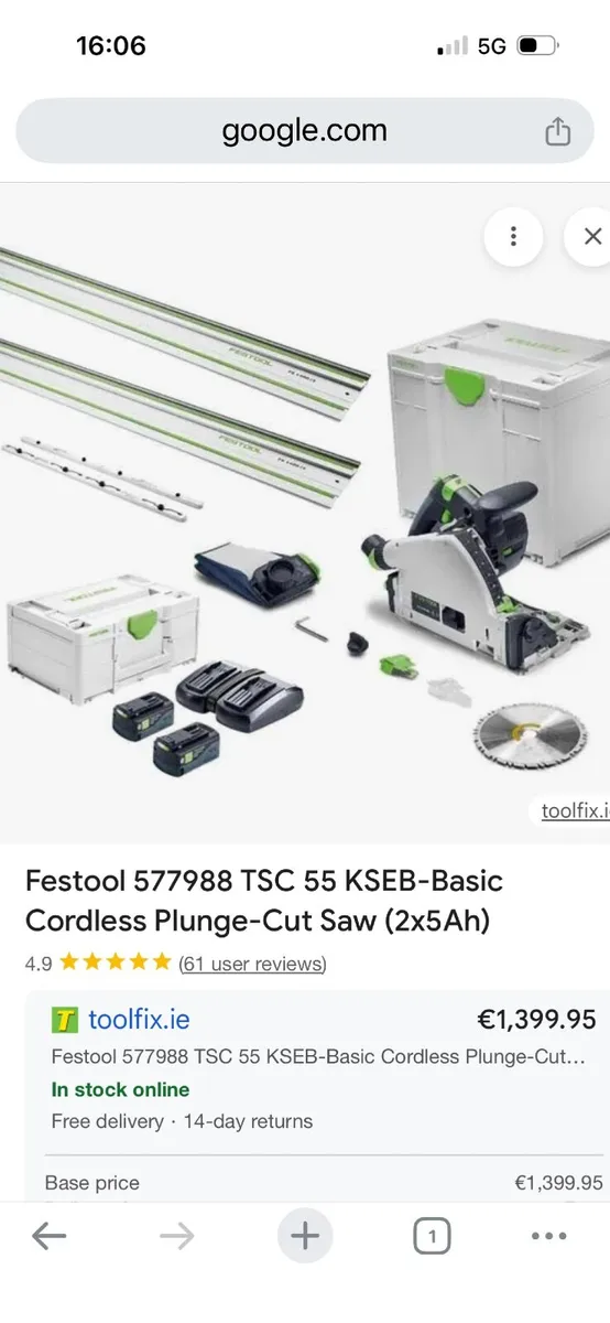 Festol track saw