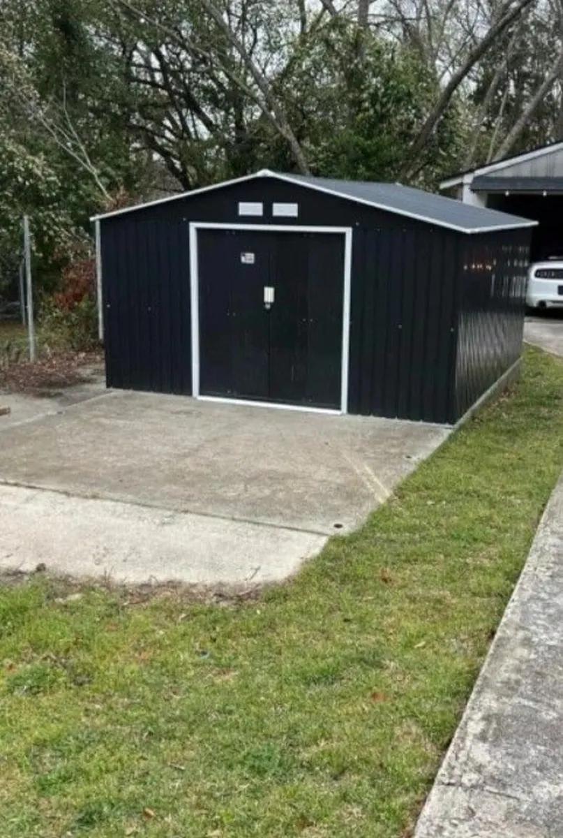 13 x 11ft Metal Shed Large - Image 3