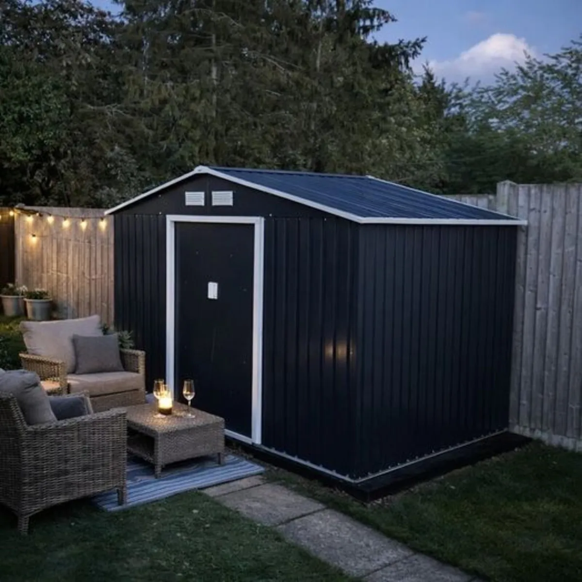 Metal Shed 9x6FT - Image 1