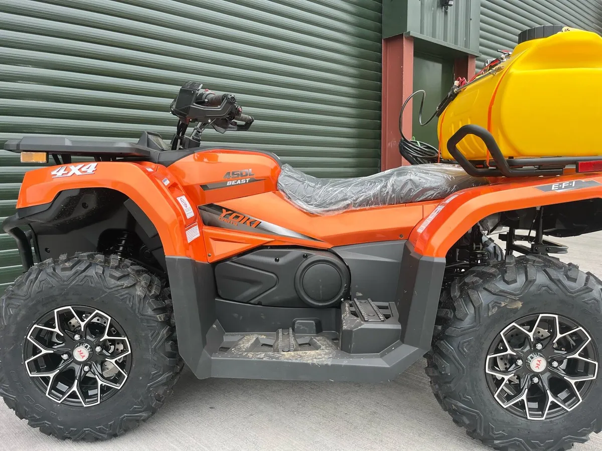 450 cc yoki beast farm quad - Image 4