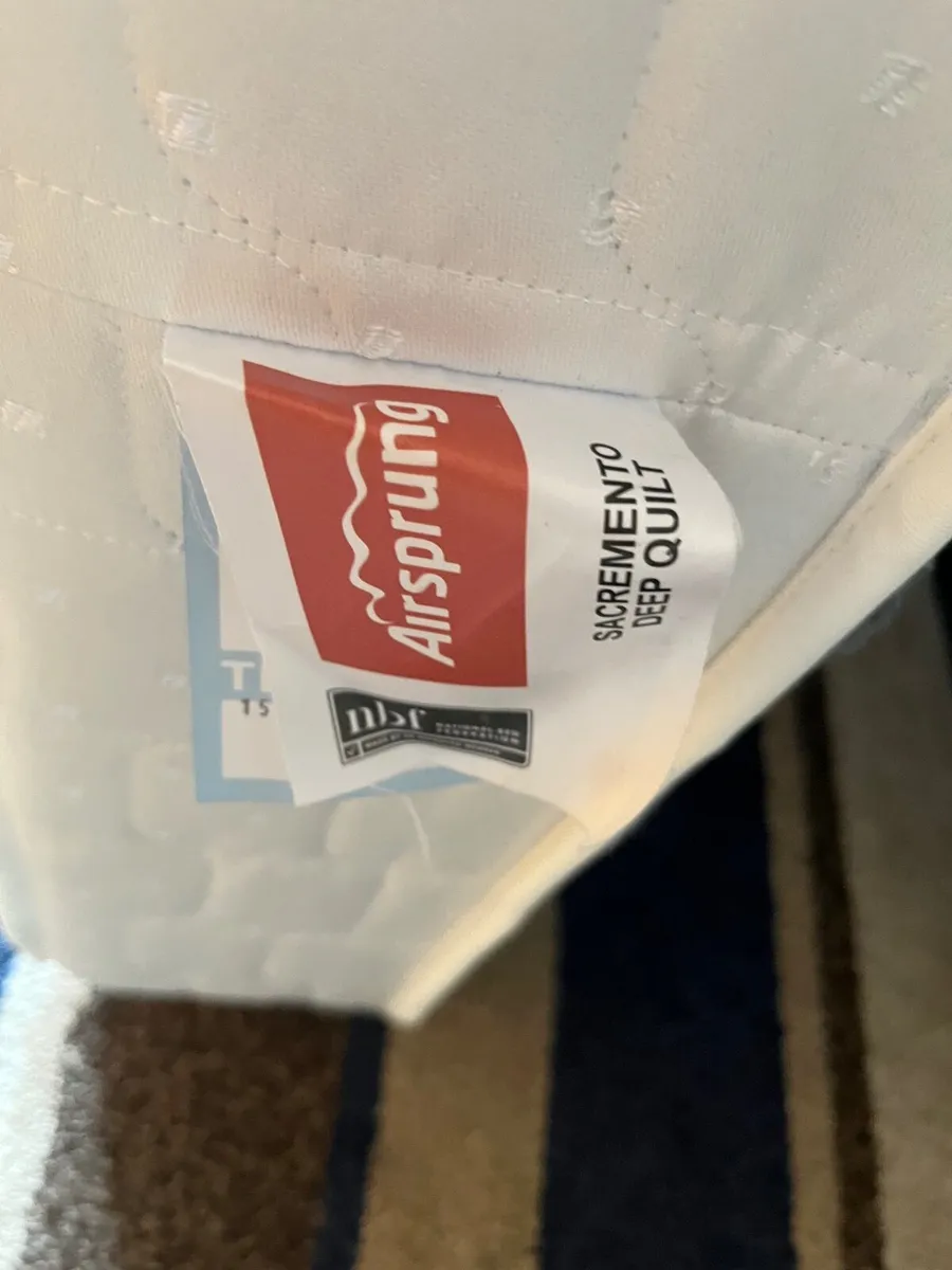 Airsprung Single Mattress - Clean, Comfortable. - Image 2