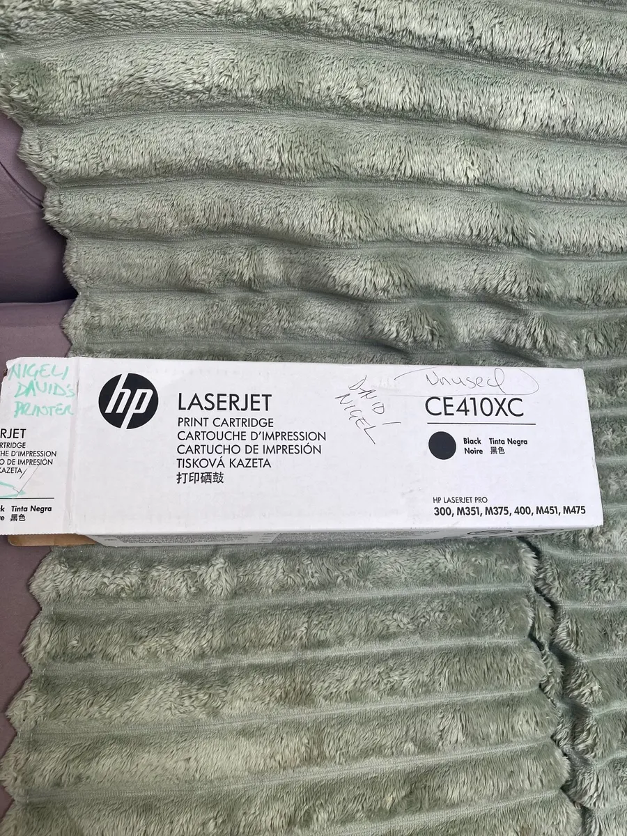 Hp  CE410XC Black Ink Toner - Image 1