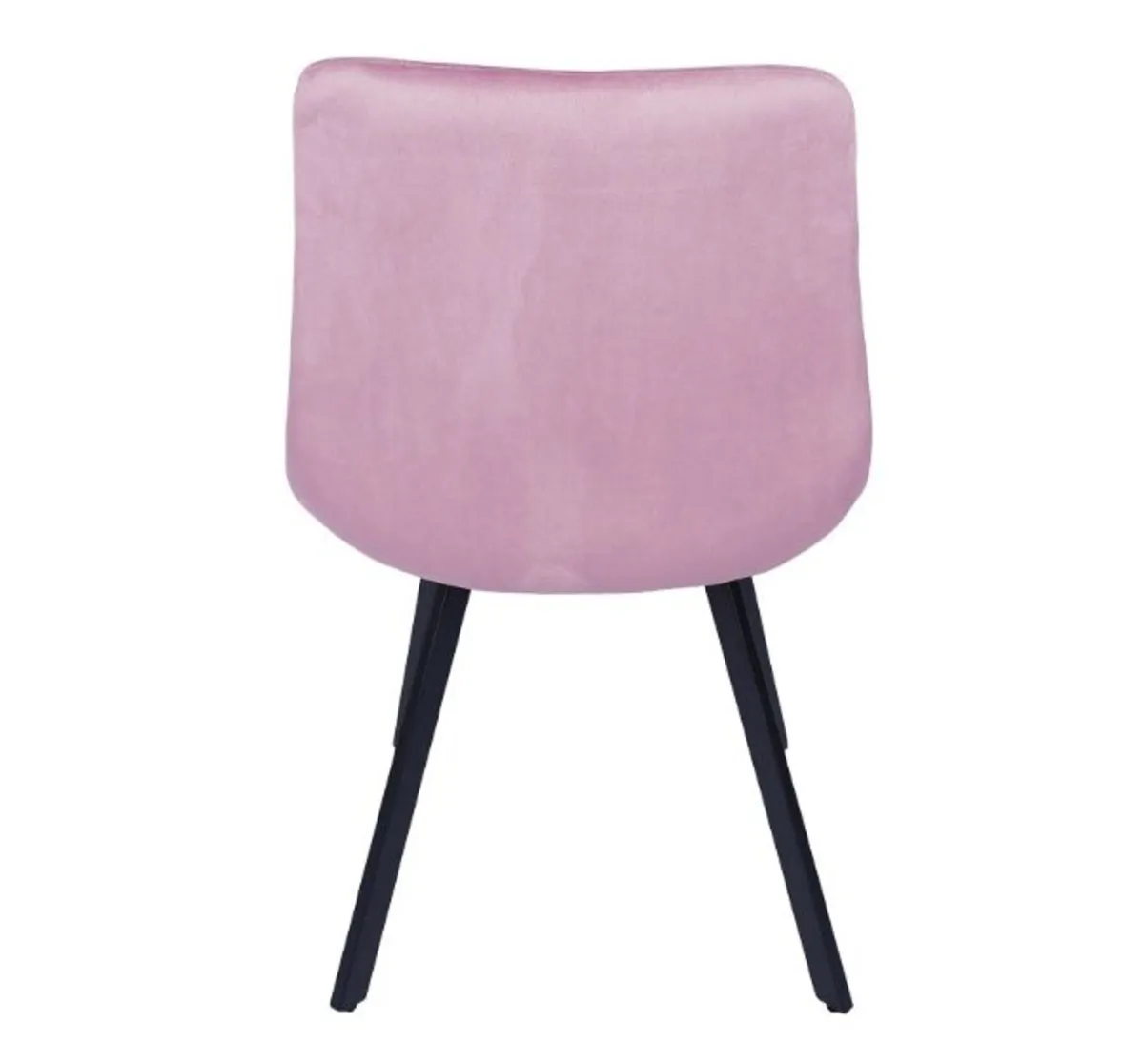 Savina Pink Velvet Upholstered Chair - Image 3