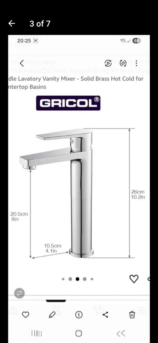 Bathroom Tap brand new in box - Image 3