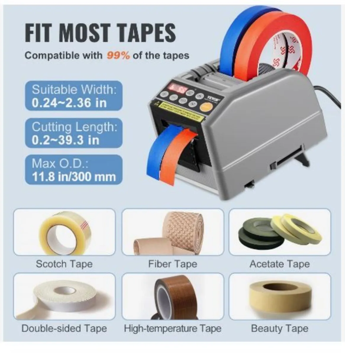 Zcut-9 Automatic Tape Dispenser Adhesive - Image 4