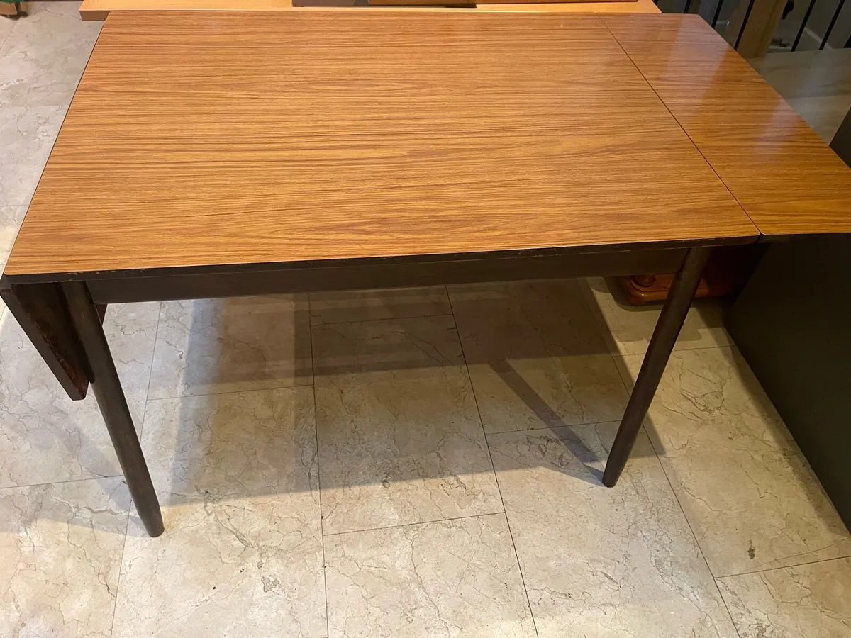As New - Folding 5Ft Kitchen Dining Table -Deliver - Image 2
