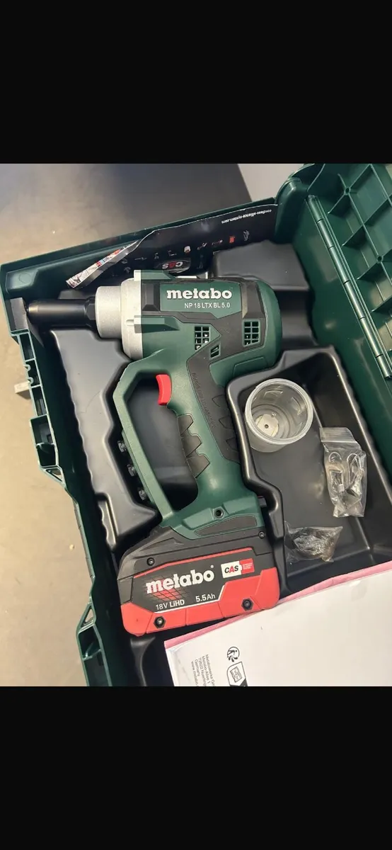 Metabo cordless rivet gun with 5.5 - Image 2