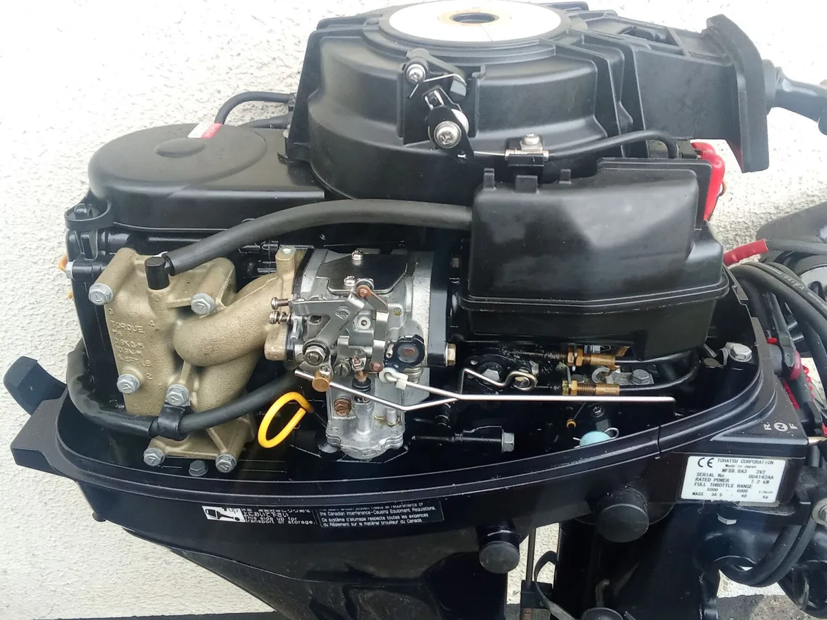 4-stroke outboard TOHATSU-9,8 hp - Image 3