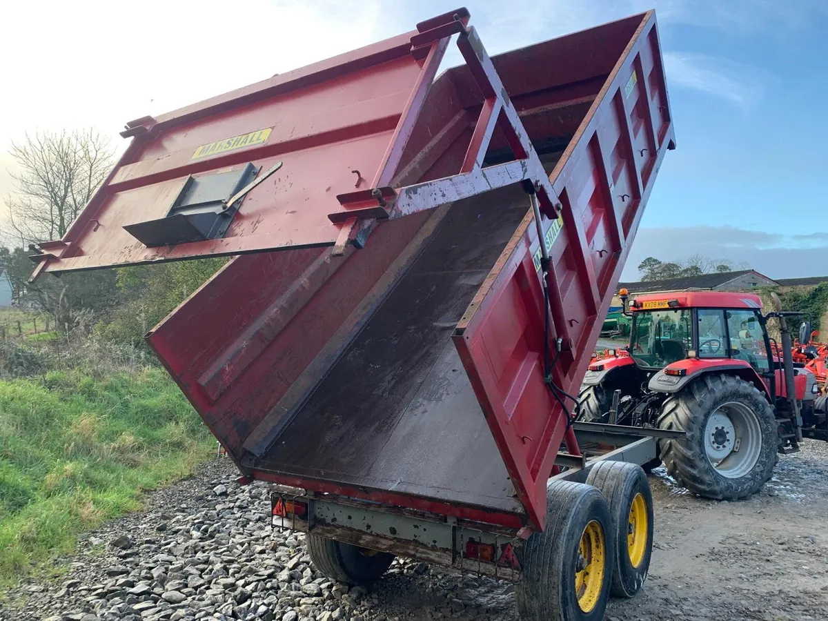 MARSHALL MB10, 10.5T, 16' x 8' GRAIN TRAILER - Image 2