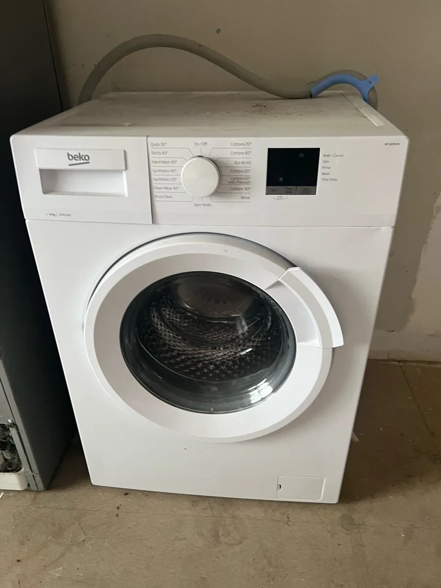 Beko washing machine several chairs couches tables - Image 1