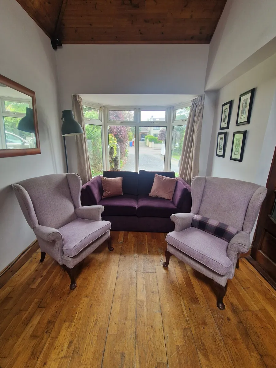 Couch and Armchairs - Image 1