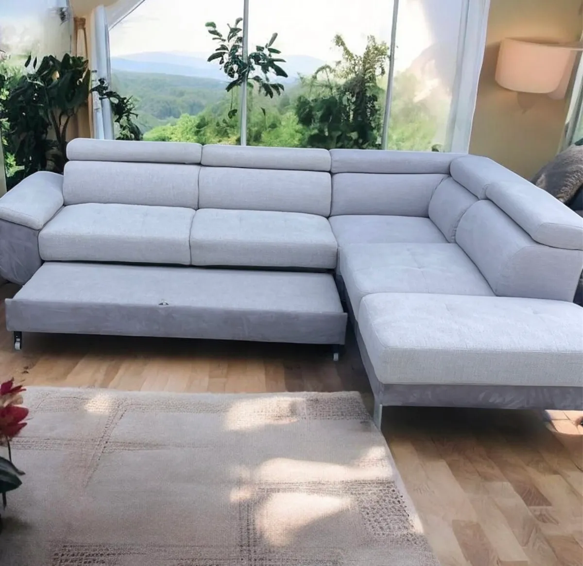 L Corner sofa/sofabed - Image 1