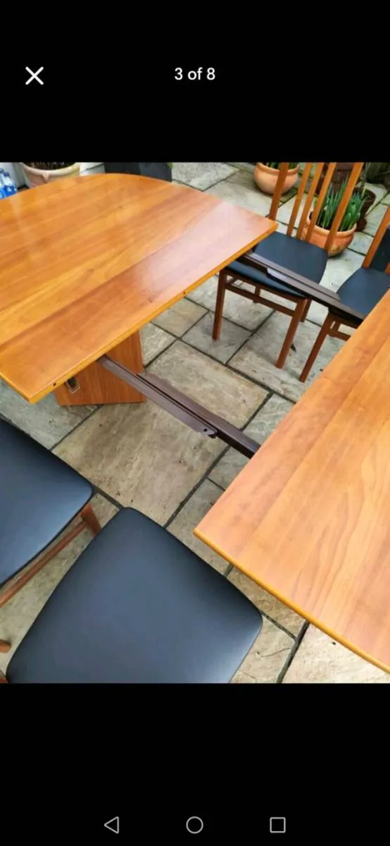 Extendable kitchen dining table - Image 3