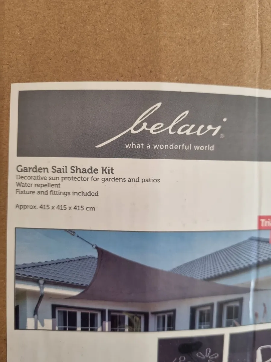 Garden Sail Shade Kit