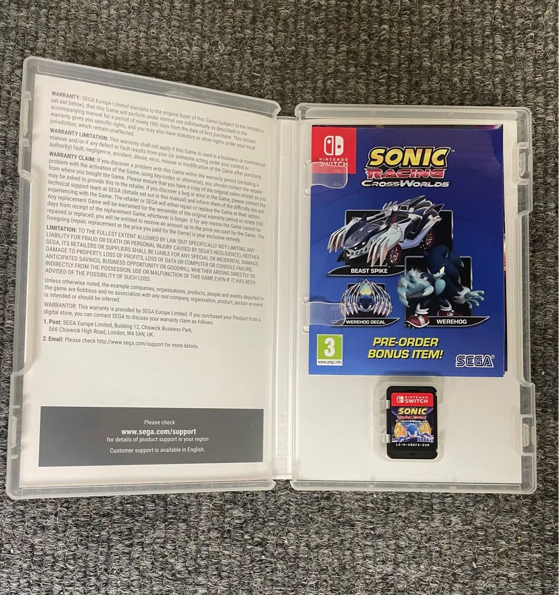 Sonic Racing crossworlds Switch - Image 3