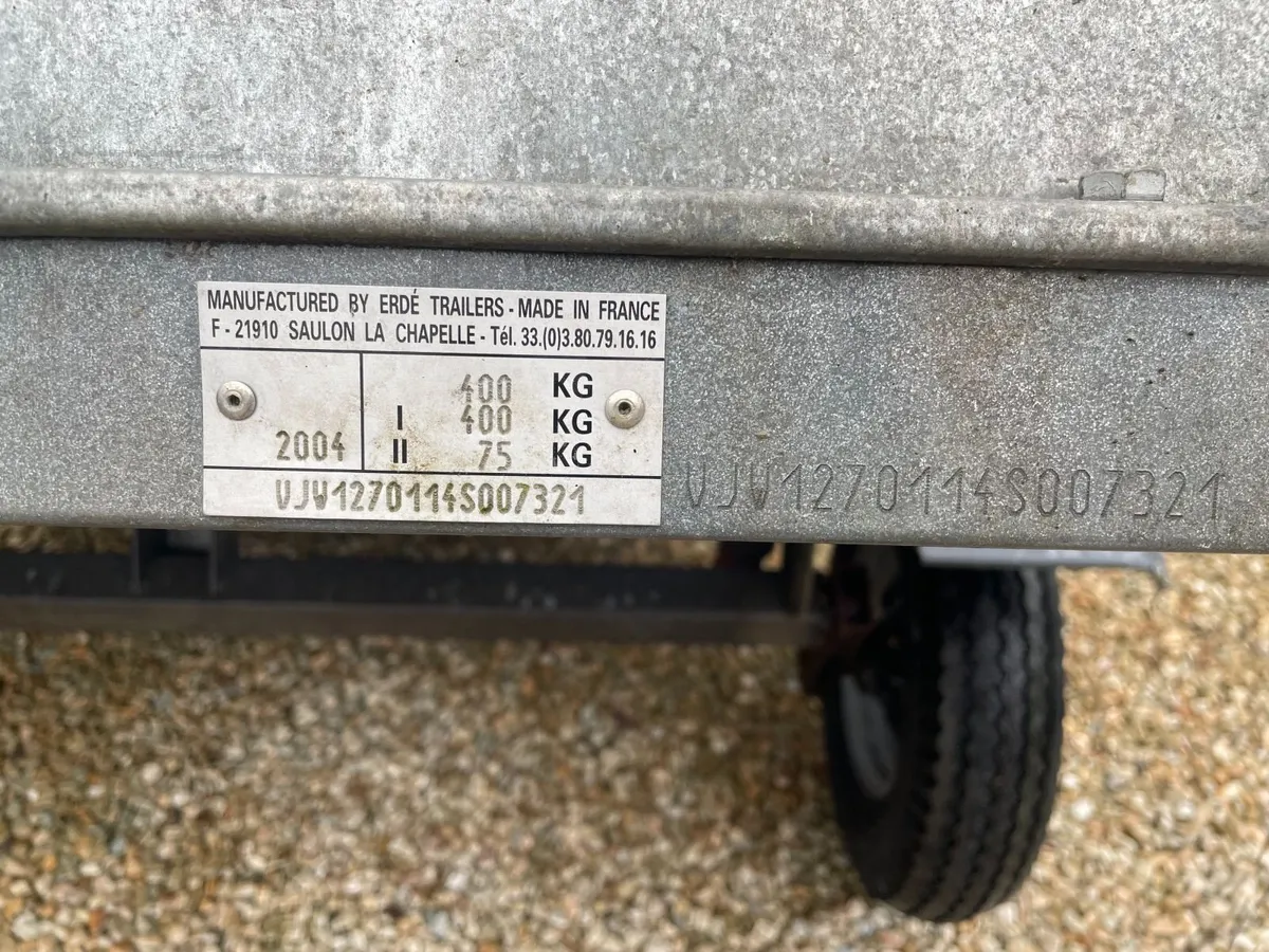 Daxara 127 Trailer with Waterproof Cover - Image 3
