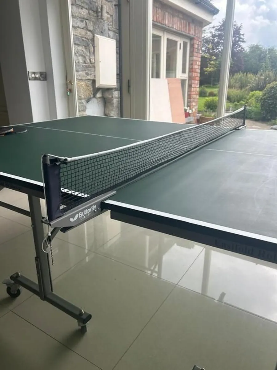 Easifold Rollaway Full size Indoor Folding Table Tennis Table - Image 2
