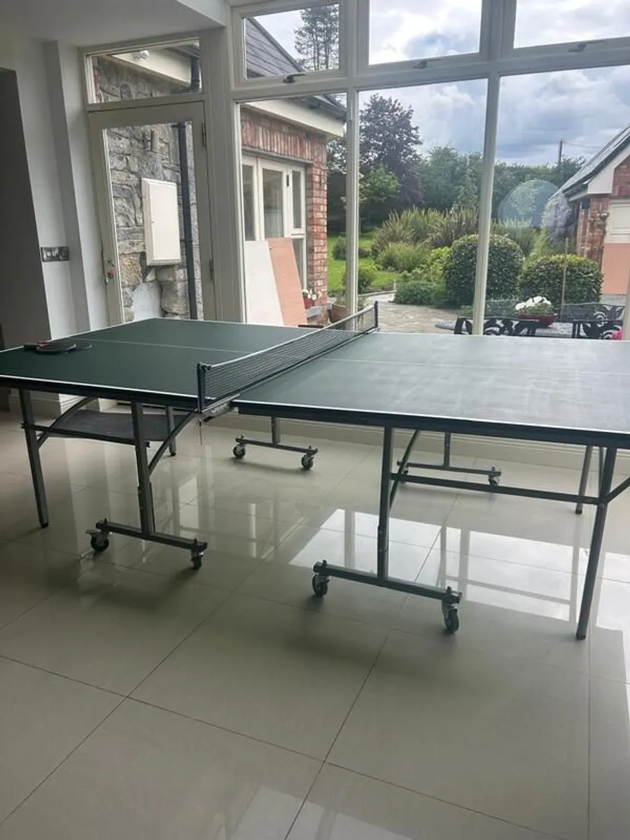 Easifold Rollaway Full size Indoor Folding Table Tennis Table - Image 3