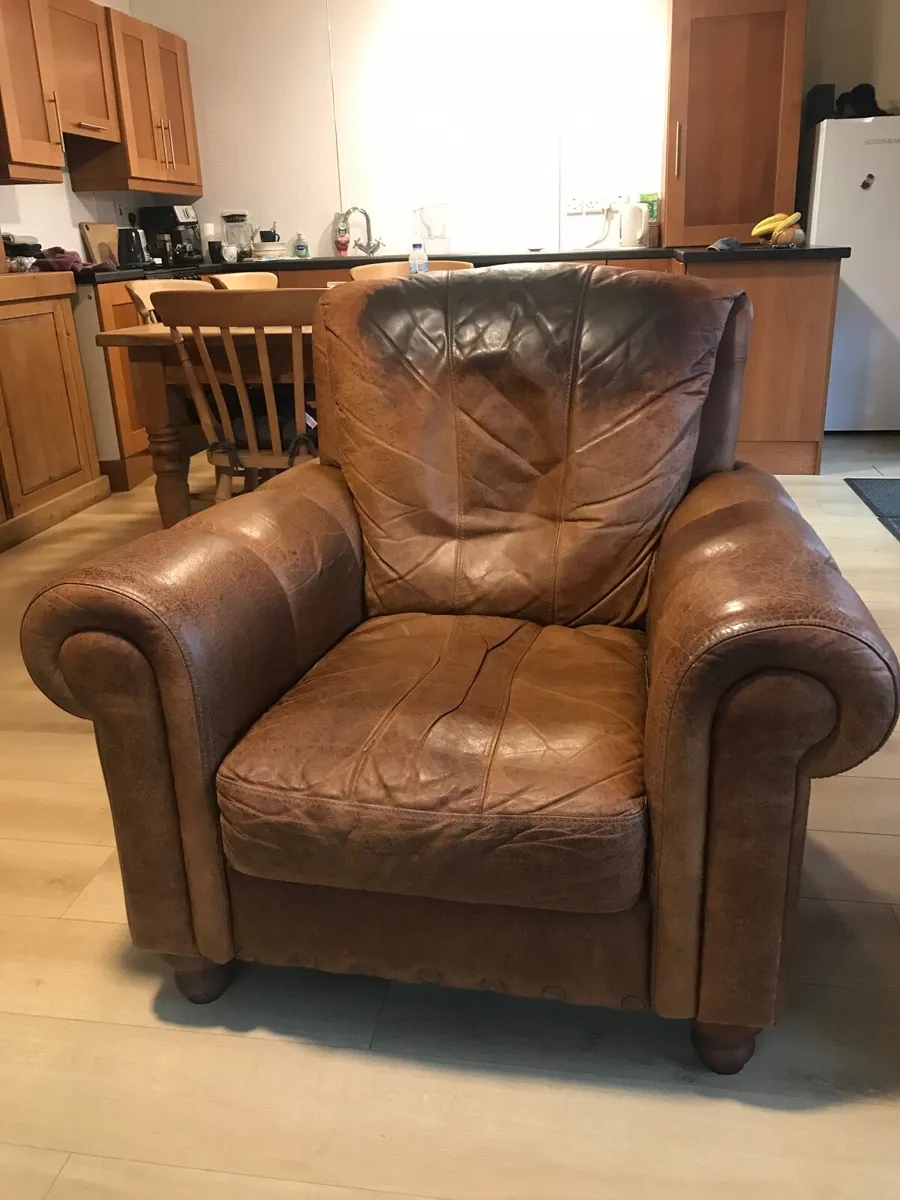 Leather armchairs - Image 3