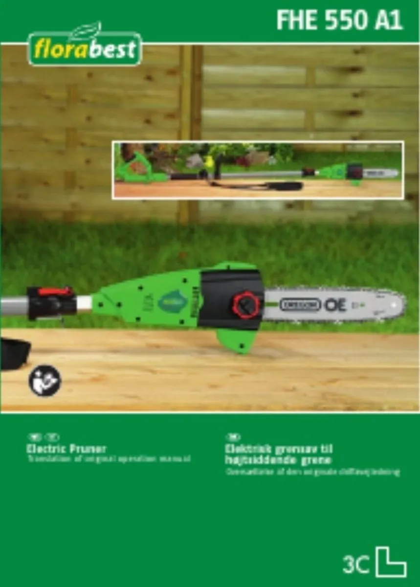 Florabest FHE 550 A1 ELECTRIC POLE PRUNER