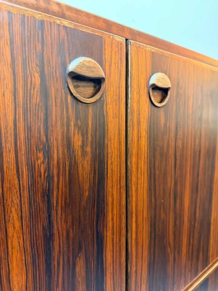 Danish Mid Century Rosewood Highboard, Circa 1960s - Image 4