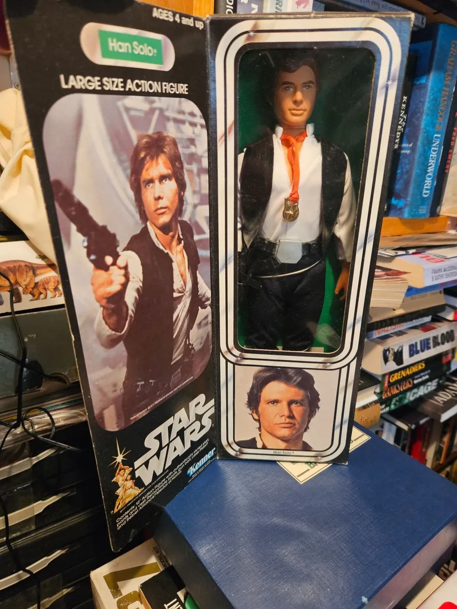 Vintage Star Wars 12" Han Solo MISB - Image 1