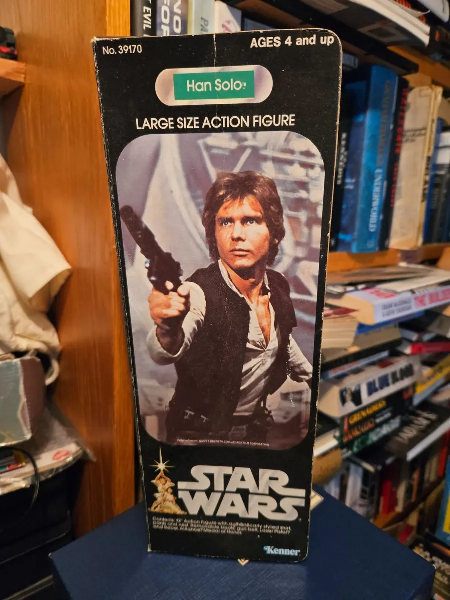 Vintage Star Wars 12" Han Solo MISB - Image 2