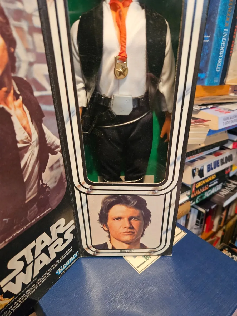 Vintage Star Wars 12" Han Solo MISB - Image 4