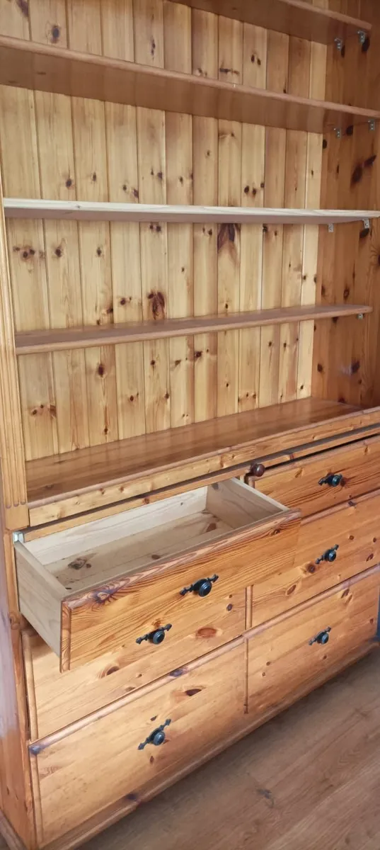 Large Bookshelf with Drawers - Image 4