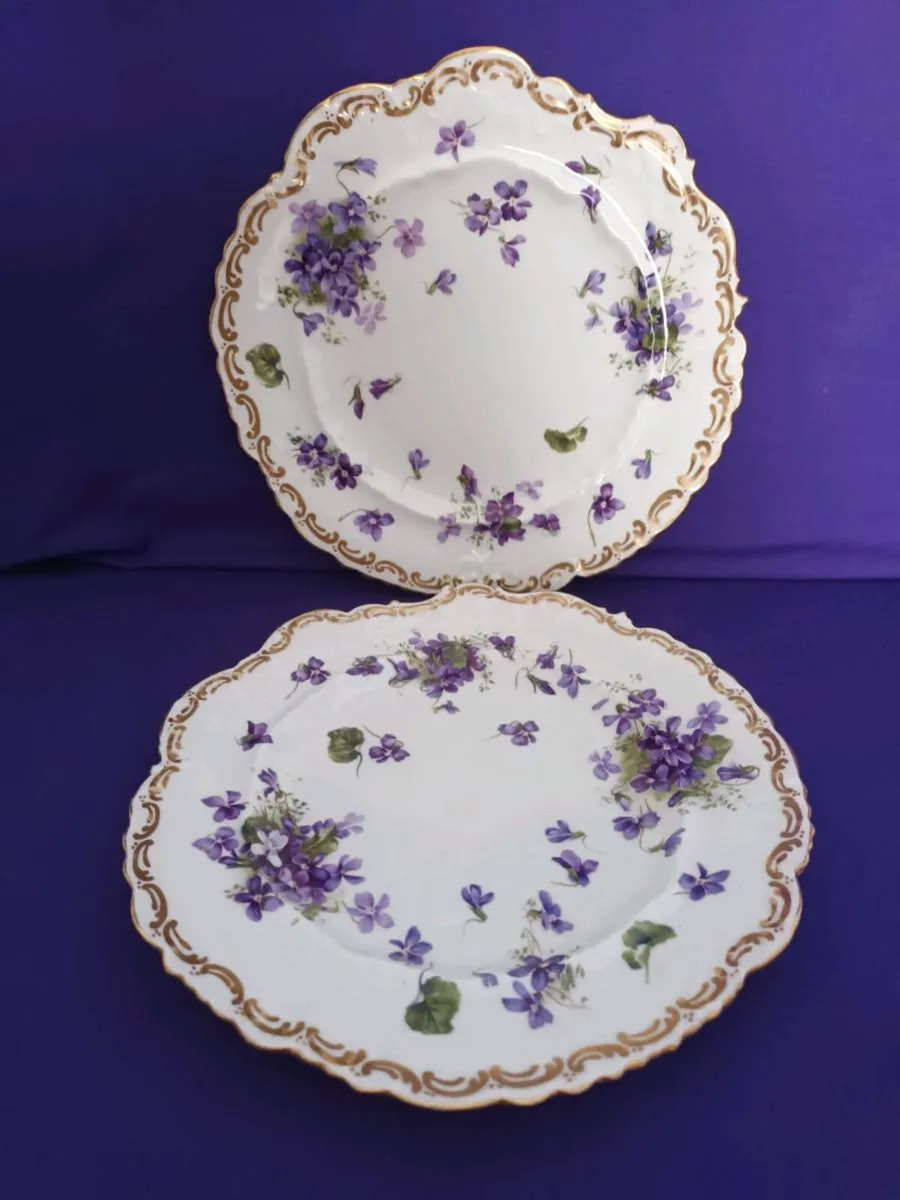2 BONE China  HAMMERSLEY  Plates - Image 1