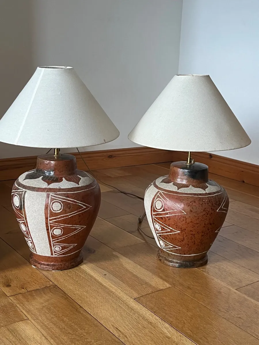 Ceramic Vintage Table Lamps / Floor Lamps - Image 1